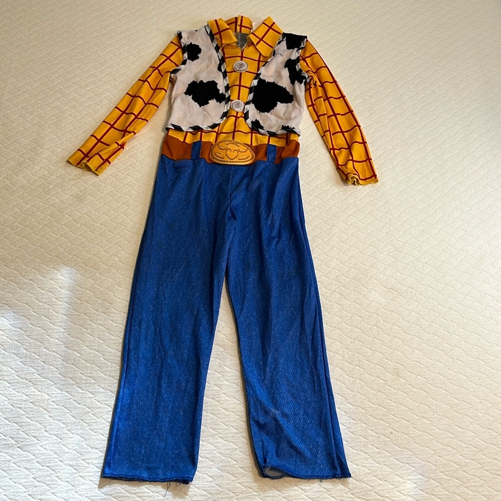 Toy Story Disney Pixar Woody costume, cowboy, one piece, S (4-6)